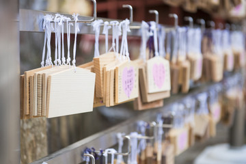 wooden prayer tablets for pray