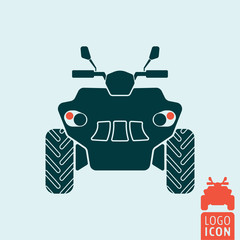 Quad bike icon © bobnevv