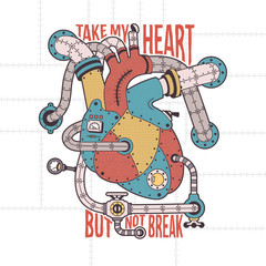 Obraz premium mechanical heart