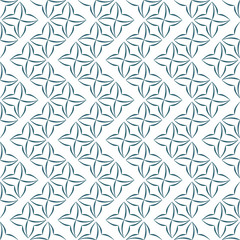 Stylized Four-Petal Flower Background