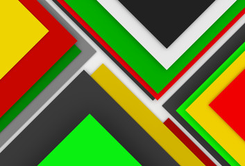 3D abstract background