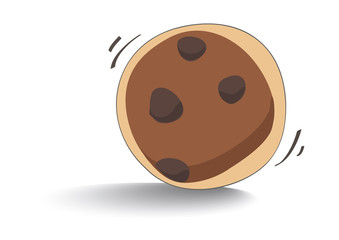 cookie cartoon vector EPS10