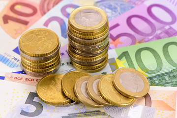 Euro Geld und Finanzen