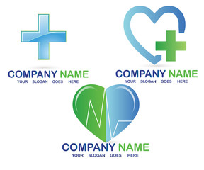 Obraz premium Medical logo vector.Pharmaceutical symbol