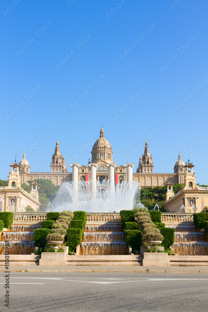 Wall mural Square of Spain, Barcelona