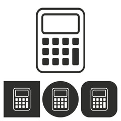 Calculator - vector icon.