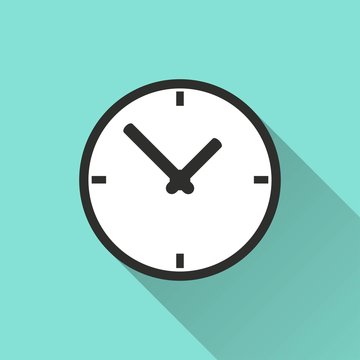 Clock - vector icon