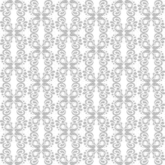 Outdoor-Kissen Abstract pattern on a white background. © akrain