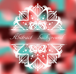 Abstract colorful background with pattern. Illustration 10 version.