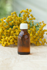 tansy oil bottle