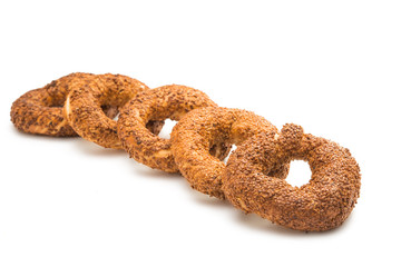 bagel with sesame