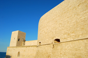 The Swabian Castle of Trani in Apulia - Italy