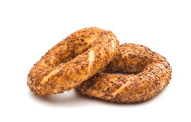 bagel with sesame
