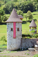 Château à St Pierre de Curtille près du Lac du Bourget en Savoie