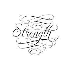 infinite calligraphy strength