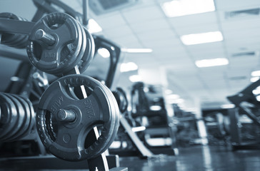 gym interior with equipment