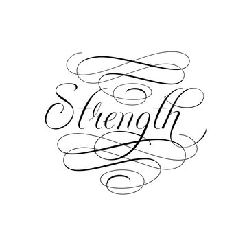 infinite calligraphy strength