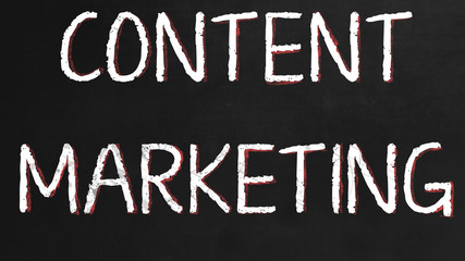 Fototapeta premium content Marketing - Business Marketing concept