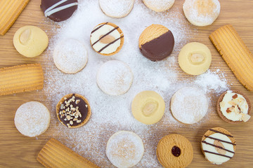 Eid El Fitr Cookies ( Kahk - Ghorayeba - Bescuits )