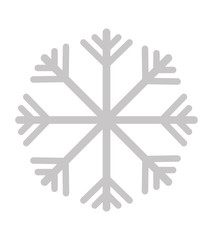 snowflake isolated icon design