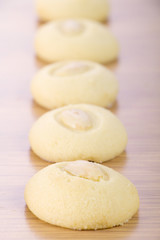 Ghorayeba -  Butter Cookies with almonds for Eid El Fitr