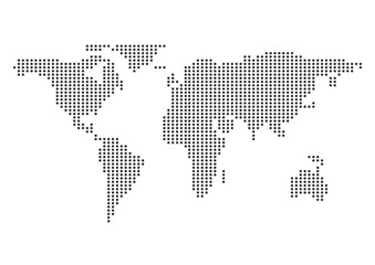 Fototapeta premium earth map isolated icon design