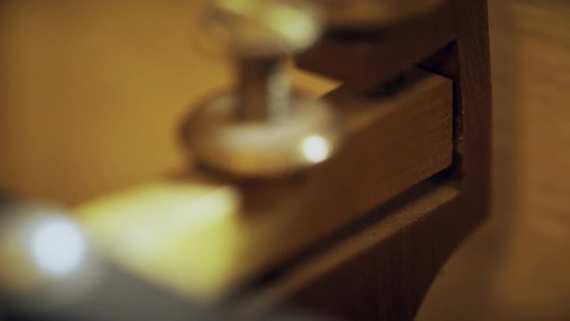 macro of the telegraph receiver hammer 4k