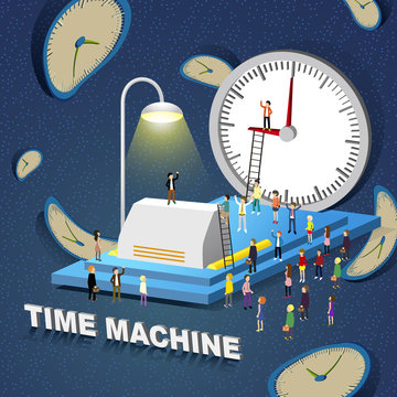 time machine concept
