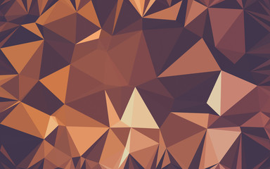 Abstract low poly background, geometry triangle