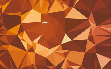 Naklejka premium Abstract low poly background, geometry triangle