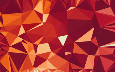 Abstract low poly background, geometry triangle