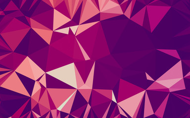 Obraz premium Abstract low poly background, geometry triangle