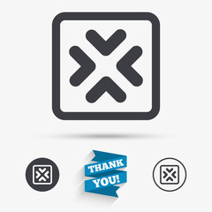 Fototapeta premium Enlarge or resize icon. Full Screen extend.