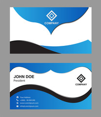 Business Card Template vector
