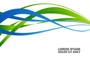 Green background vector infographic information graphic for message and text design
