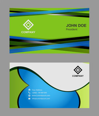Naklejka premium Vector Business Card 