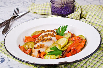 Grilled chicken breast