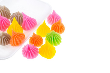Aalaw Candy Colorful isolate on white background