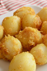 カレー味のポテトフライ