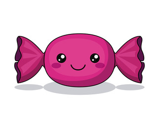 candy character isolated icon design