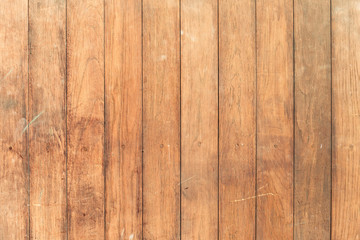 Obraz premium Big Brown wood plank wall texture background
