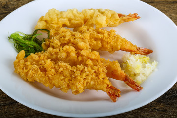 Prawn tempura