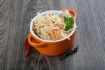 Fermented cabbage