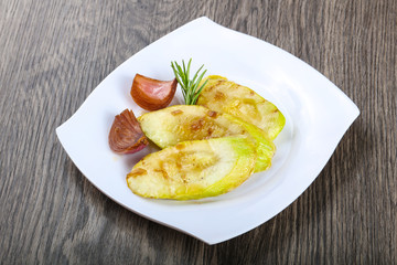 Grilled zucchini