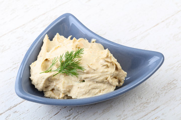 Arabic traditional cuisine - hummus