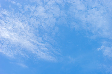 Fototapeta na wymiar blue sky with tiny cloud 