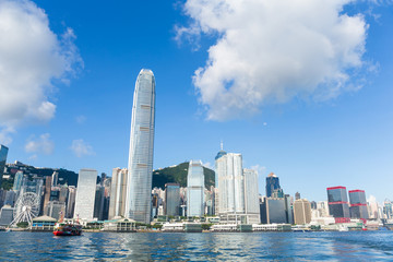 Fototapeta premium Hong Kong urban city