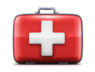 Obraz premium first aid kit