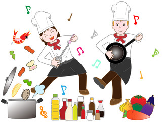 コックの楽しい仕事