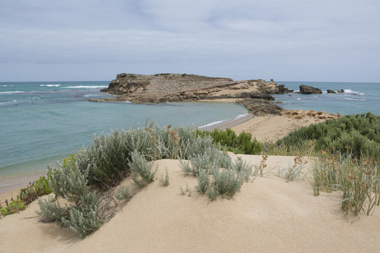 Post Office Rock, Scenic Drive at Beachport, South Australia